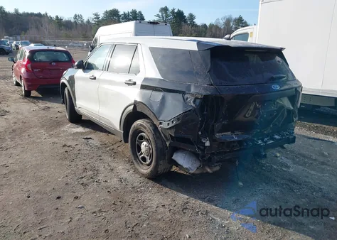 2022 Ford Police Interceptor из США, поврежденный, VIN 1FM5K8AB9NGA01978